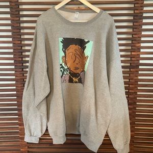 NWOT Original artwork sweatshirt